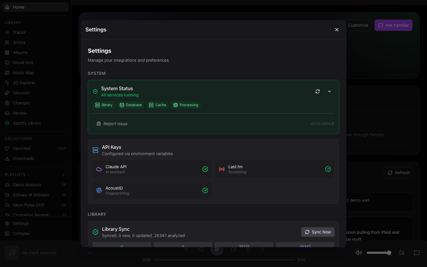 Admin setup